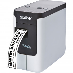 Brother P-touch PT-P700 Desktop Label Printer Black And White