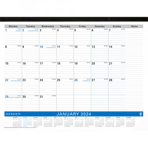 Debden Table Top Planner 420x594mm Month To View Navy