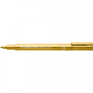 Staedtler 8323 Metallic Marker Bullet 1-2mm Gold