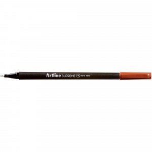 Artline Supreme Fineliner Pen 0.4mm Brown Pack Of 12