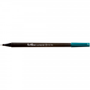 Artline Supreme Fineliner Pen 0.4mm Dark Green Pack Of 12