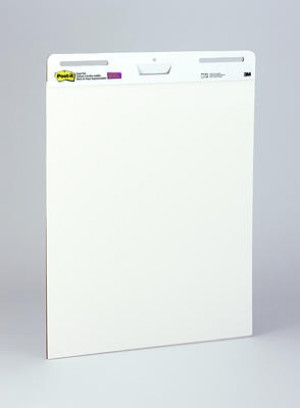Post-It Easel Pad Super Sticky 635X775mm White