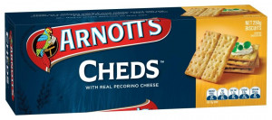Biscuits Arnotts Cheds 250gm