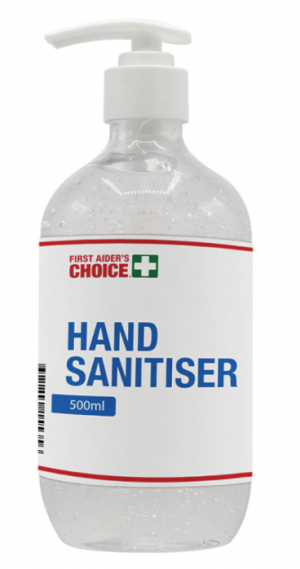 Brady First Aiders Choice Hand Sanitiser 70% Alcohol - 500ml