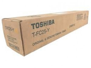 Toshiba Genuine Yellow Toner Cartridge TFC25Y - 26.8K