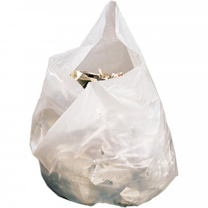 Garbage Bags Medium 27Ltr - 28Ltr 650X510mm White 1000's