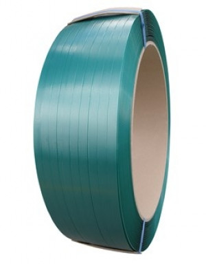 PET Strapping Green Embossed 15.5 mm x .90 x 1200mb