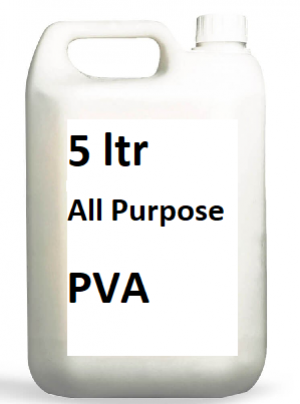 All Purpose PVA Glue 5 Litre - Cap Top Bottle