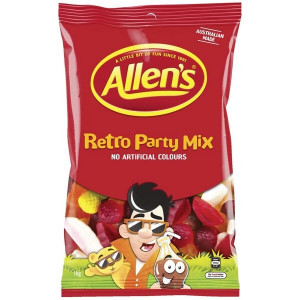 Confectionery Allens RETRO Party Mix 1Kg