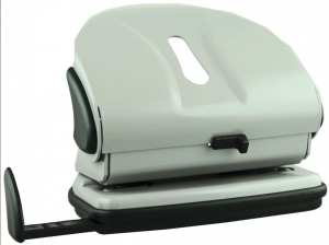 Osmer Metal 2 Hole Punch with guide - 25 sheet capacity