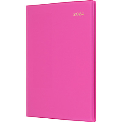Collins Belmont Colours Diary A5 Week To View Pink