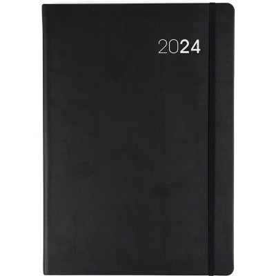 Collins Legacy Diary A4 Day To Page Black