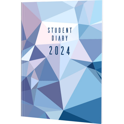 Collins Colplan Student Diary A5 Week To View Perfect Bound Geo Triangle