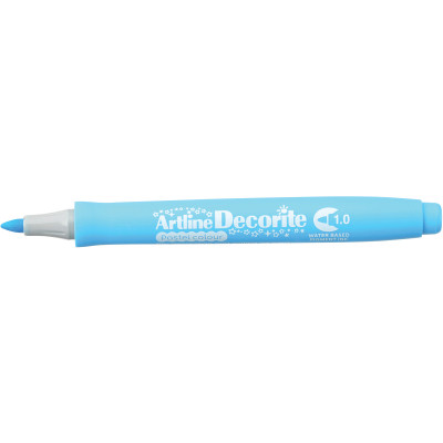 Artline Decorite Markers 1.0mm Bullet Pastel Blue Box of 12