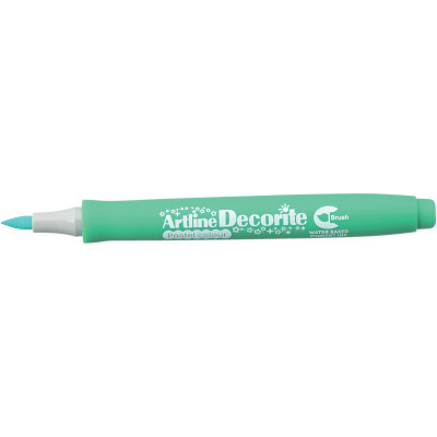 Artline Decorite Brush Markers Pastel Green Box of 12