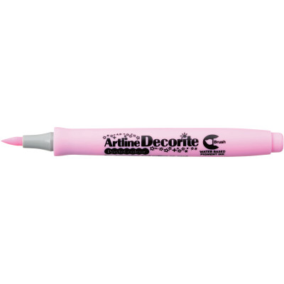 Artline Decorite Brush Markers Pastel Pink Box Of 12
