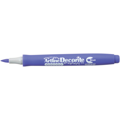 Artline Decorite Brush Markers Pastel Purple Box of 12
