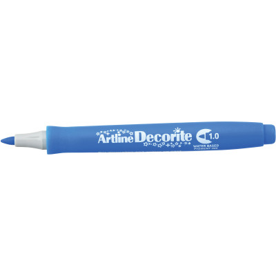 Artline Decorite Markers 1.0mm Bullet Standard Blue Box of 12