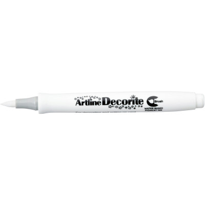 Artline Decorite Brush Markers Standard White Box Of 12
