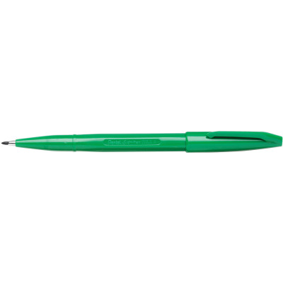 Pentel S520 Sign Pen Fibre Tip 0.8mm Green