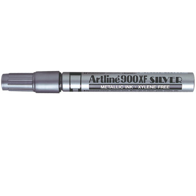 Artline 900XF Metallic Marker Bullet 2.3mm Silver