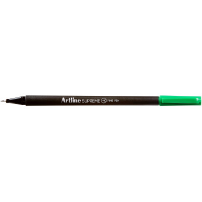 Artline Supreme Fineliner Pen 0.4mm Green Pack Of 12