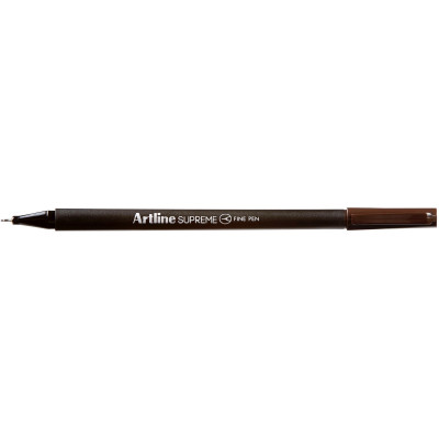 Artline Supreme Fineliner Pen 0.4mm Dark Brown Pack Of 12