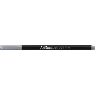 Artline Supreme Fineliner Pen 0.4mm Pastel Grey Pack Of 12