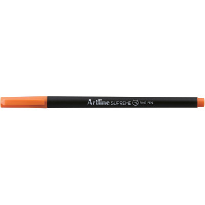 Artline Supreme Fineliner Pen 0.4mm Dark Orange Pack Of 12
