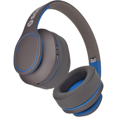 Moki Navigator Volume Limited Headphones Noise Cancellation Blue