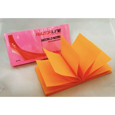 Pop Up Z-Notes R330 Sub 76x76 NEON Pack of 6